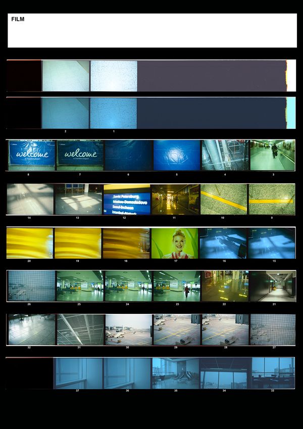 © Ans Brys - Extract from the 5|6 project. Contactsheet.