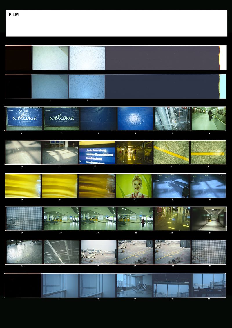 © Ans Brys - Extract from the 5|6 project. Contactsheet.