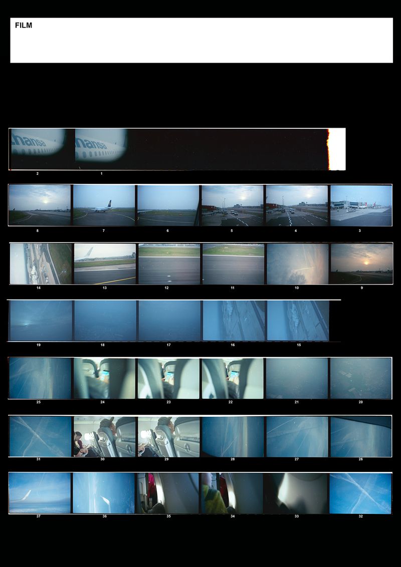 © Ans Brys - Extract from the 5|6 project. Contactsheet.