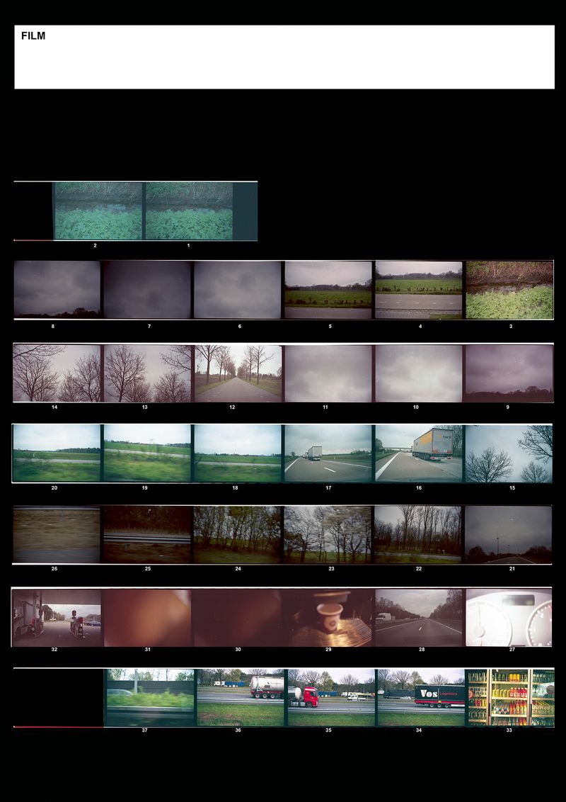 © Ans Brys - Extract from the 5|6 project. Contactsheet.