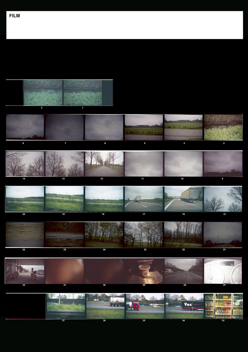 © Ans Brys - Extract from the 5|6 project. Contactsheet.
