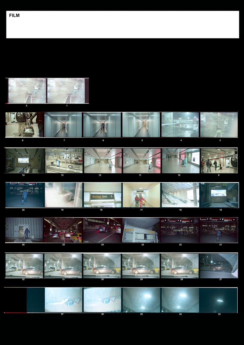 © Ans Brys - Extract from the 5|6 project. Contactsheet.