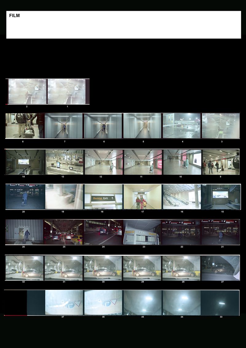 © Ans Brys - Extract from the 5|6 project. Contactsheet.