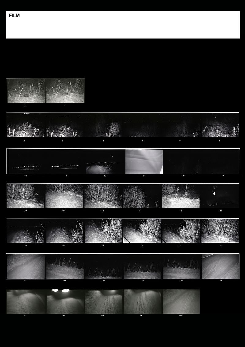 © Ans Brys - Extract from the 5|6 project. Contactsheet.