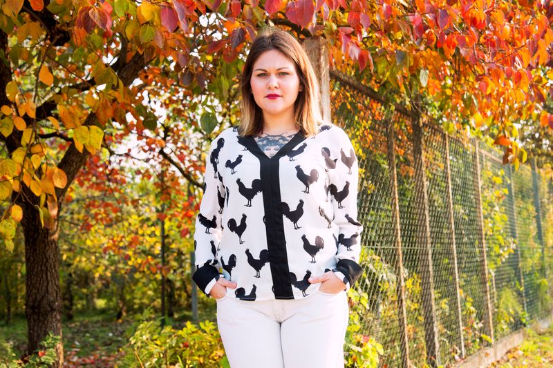 © Alexandra Krantz - But in her eyes, you can see her strength to never give up her fight to be happy and succeed in her life.