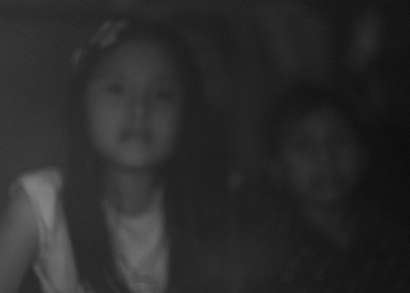 © Daniela Beltran B. - Children looking inside a tent.