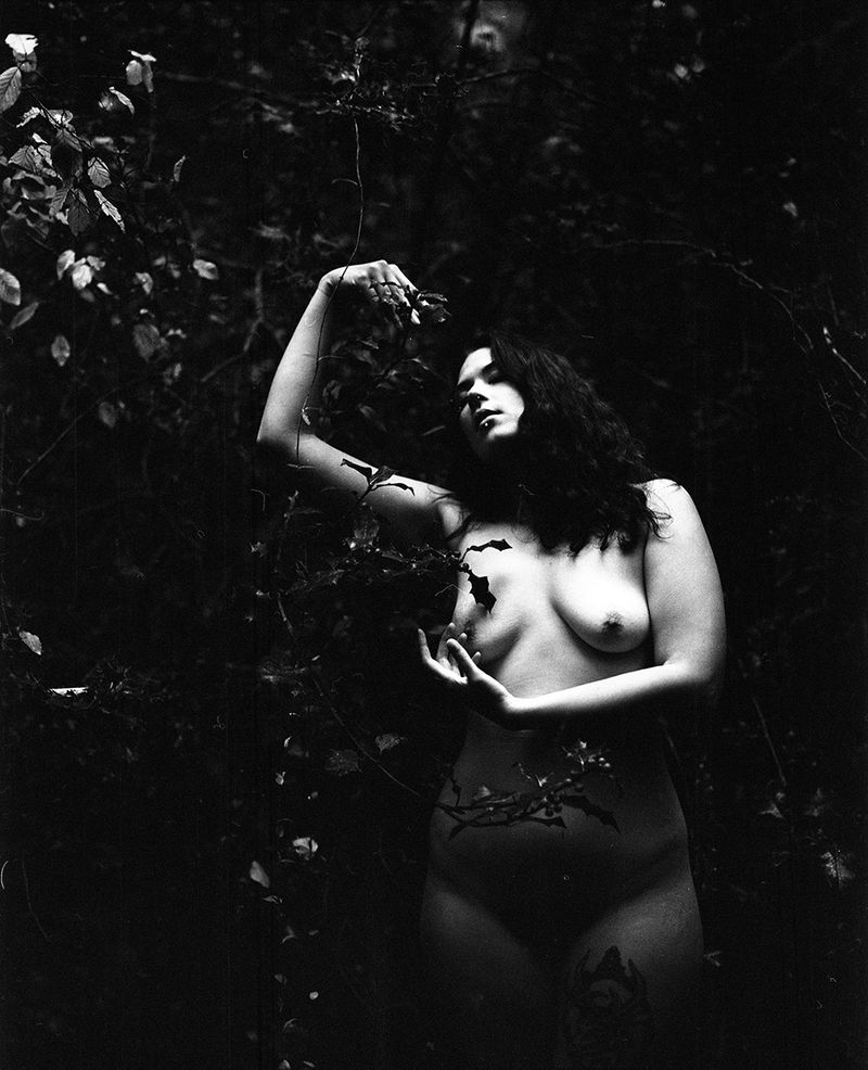 © Selina Mayer - Rose McKenzie, Epping Forest 2017. Silver gelatin print.