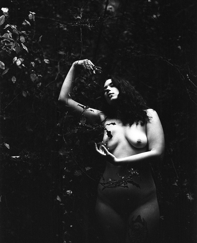 © Selina Mayer - Rose McKenzie, Epping Forest 2017. Silver gelatin print.