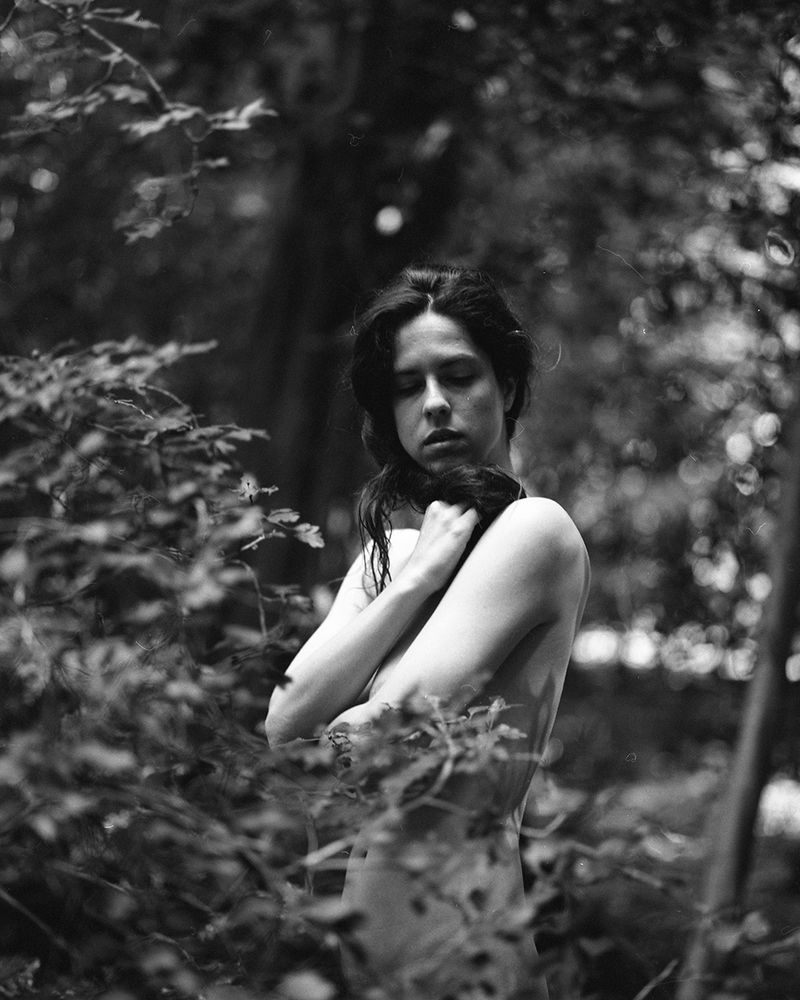 © Selina Mayer - Kelsey Dylan, Epping Forest 2017. Silver gelatin print.