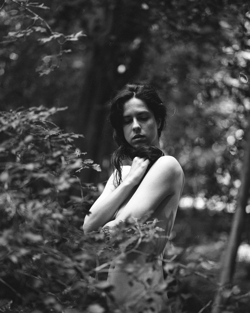 © Selina Mayer - Kelsey Dylan, Epping Forest 2017. Silver gelatin print.