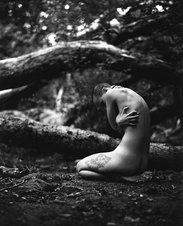 © Selina Mayer - Grace Jessica, Epping Forest 2018. Silver gelatin print.