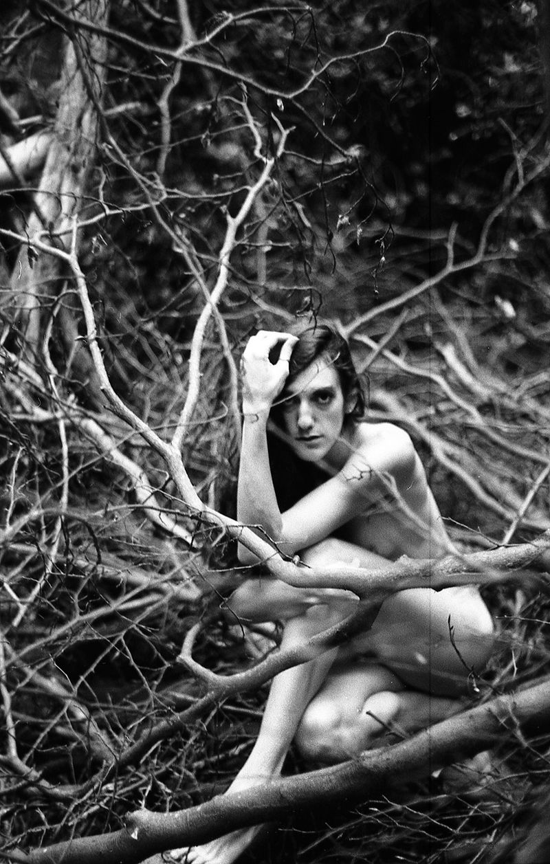 © Selina Mayer - Jacs Fishburne, Epping Forest 2015. Silver gelatin print.