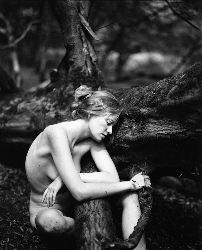 © Selina Mayer - Dovile Paris, Epping Forest 2018. Silver gelatin print.