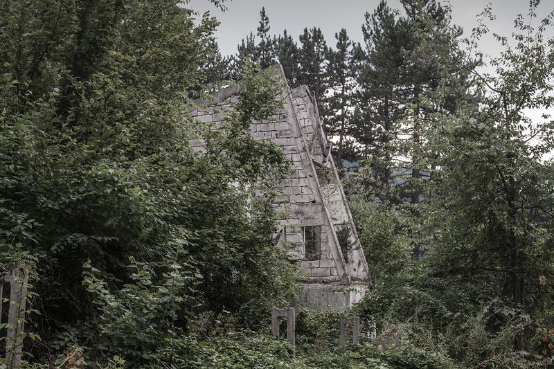 © Chiara Kurtovic - The ruins of the bobsleigh track, in 1984 Invernal Olimpic games took place in Sarajevo.