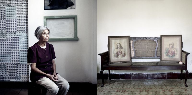 © Luis Cobelo - Azucena Plasencia, 73 years old. Journalist. "I expect a real change in my country."