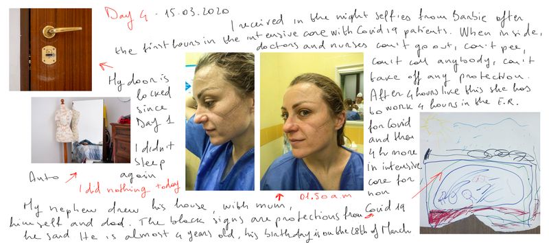 © Ludovica Bastianini - Image from the Covid19 - A visual diary from Naples, Italy photography project