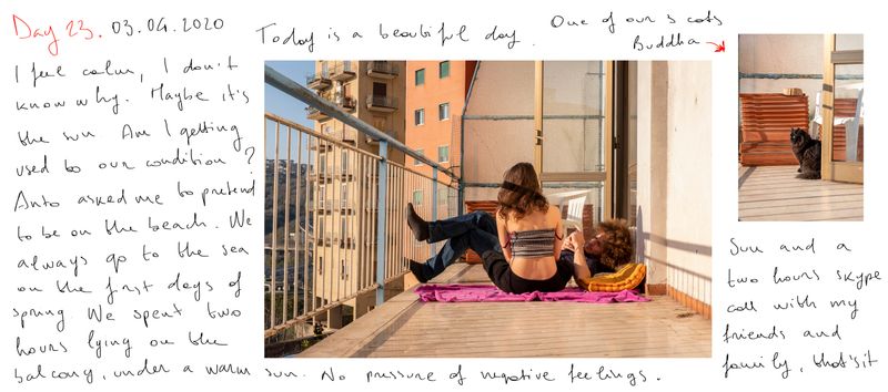 © Ludovica Bastianini - Image from the Covid19 - A visual diary from Naples, Italy photography project