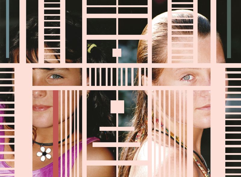 © Ludovica Bastianini - Me at 10, my sister at 14, during summer holidays