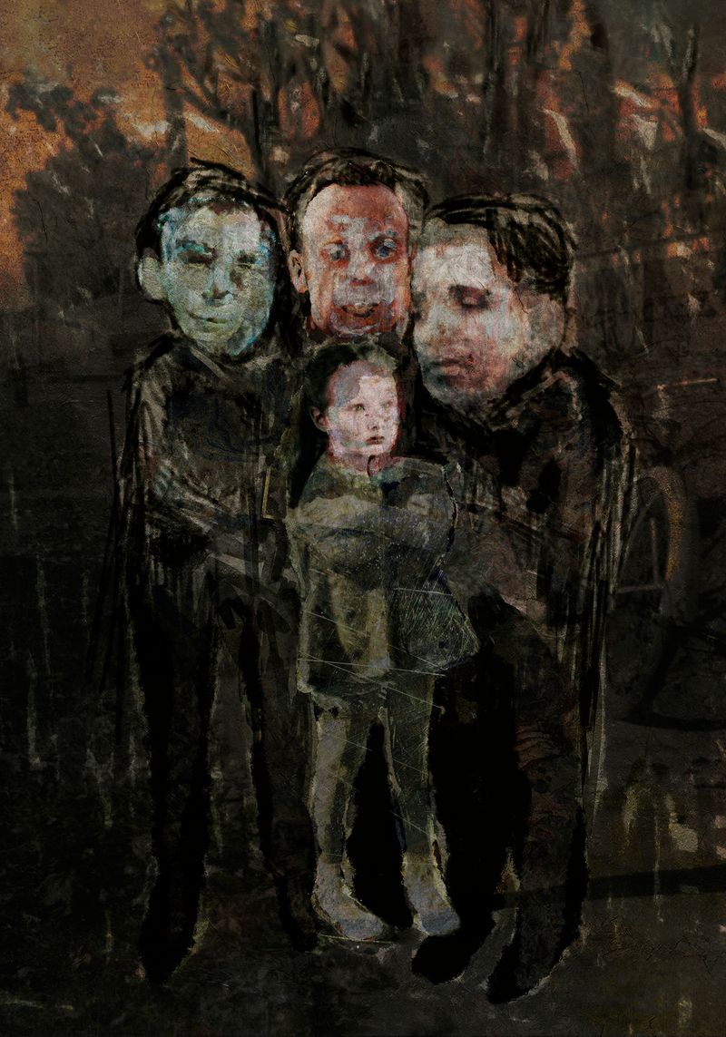 © Gregg Segal - Mom's Three Husbands