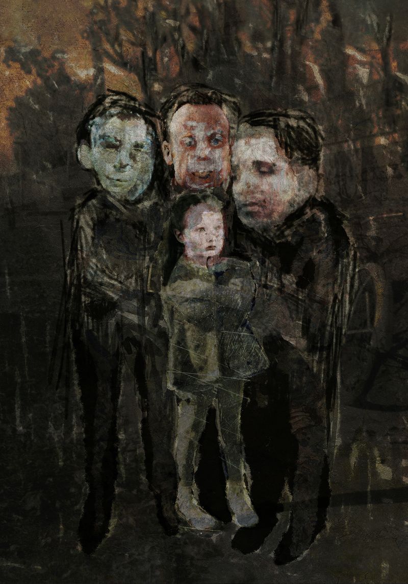 © Gregg Segal - Mom's Three Husbands