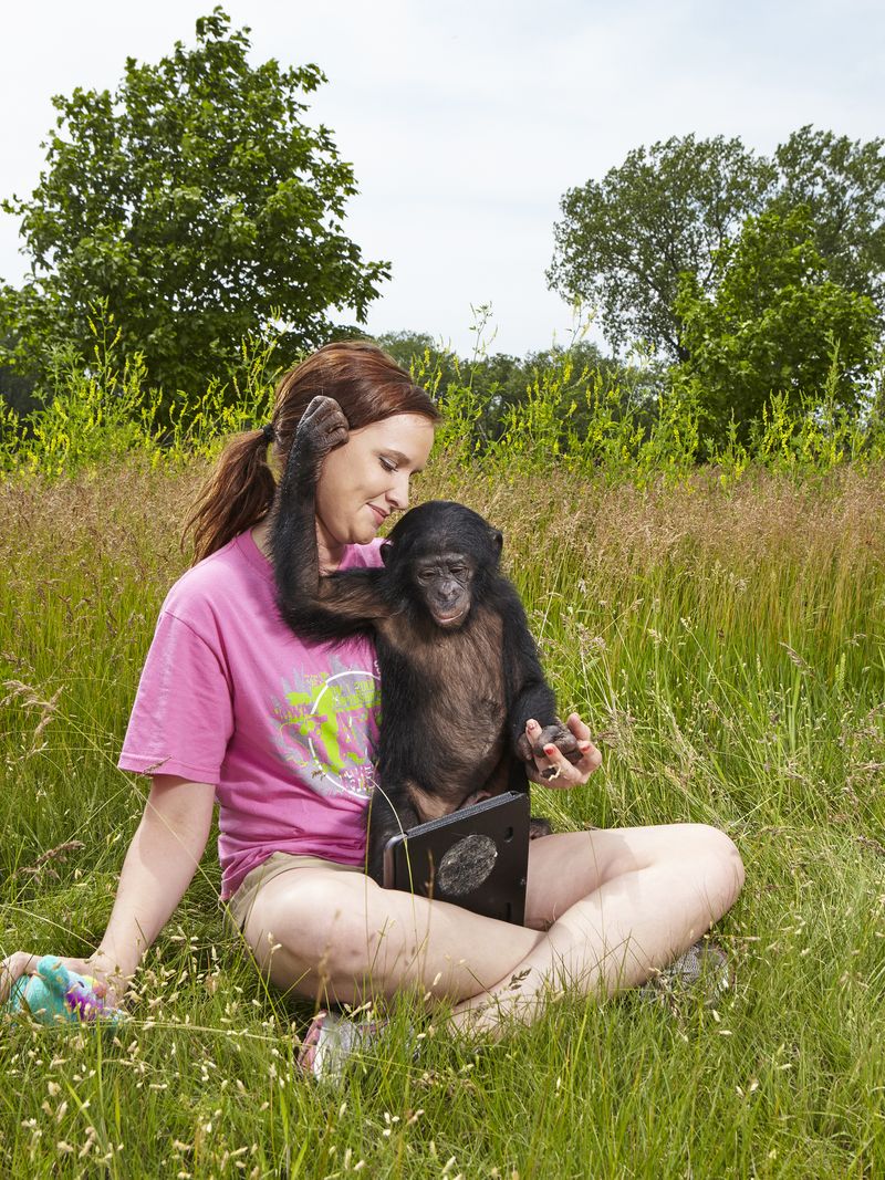 © Gregg Segal - Heather Housh caring for Teco