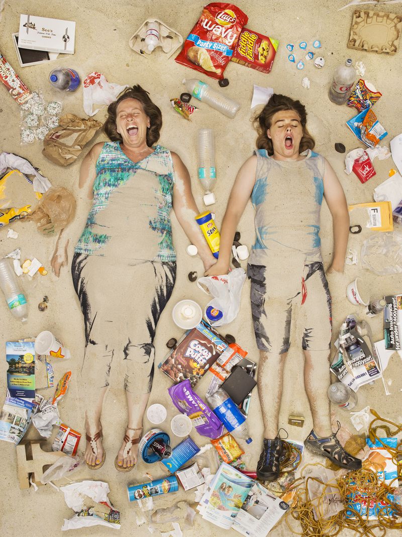 © Gregg Segal - Image from the 7 Days of Garbage photography project
