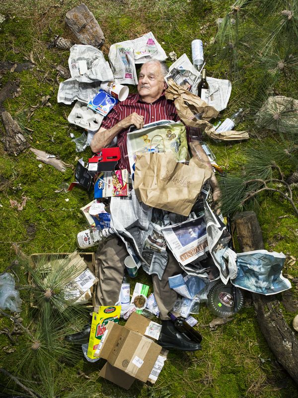 © Gregg Segal - Image from the 7 Days of Garbage photography project