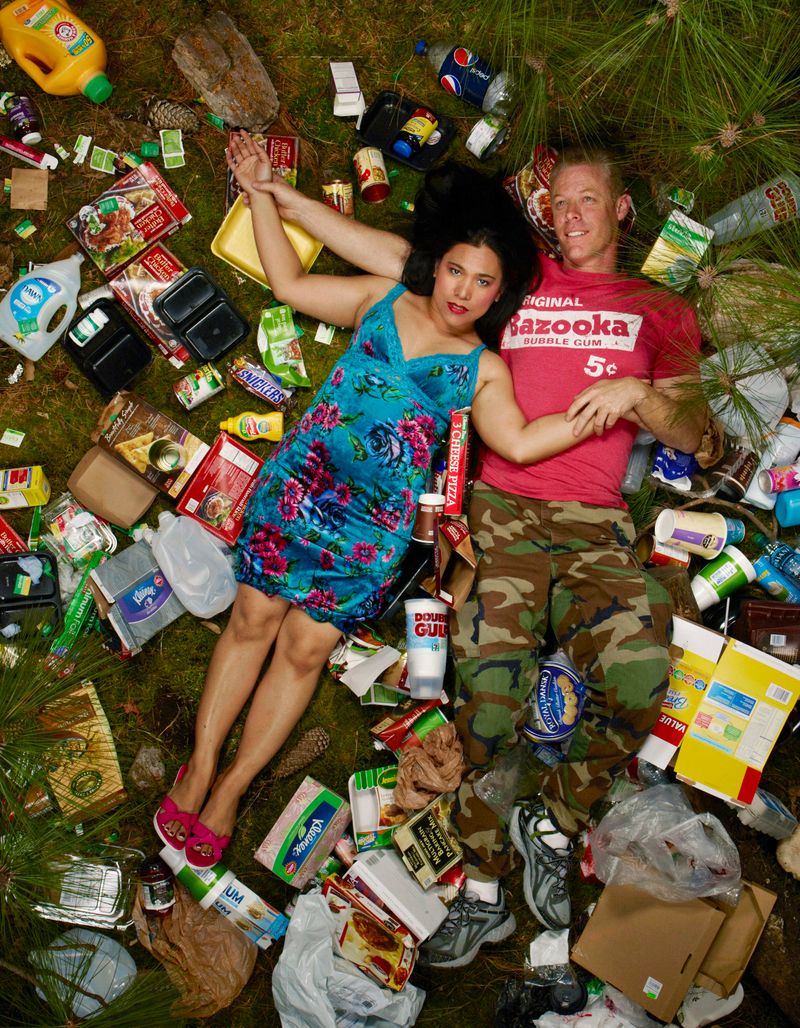 © Gregg Segal - Image from the 7 Days of Garbage photography project