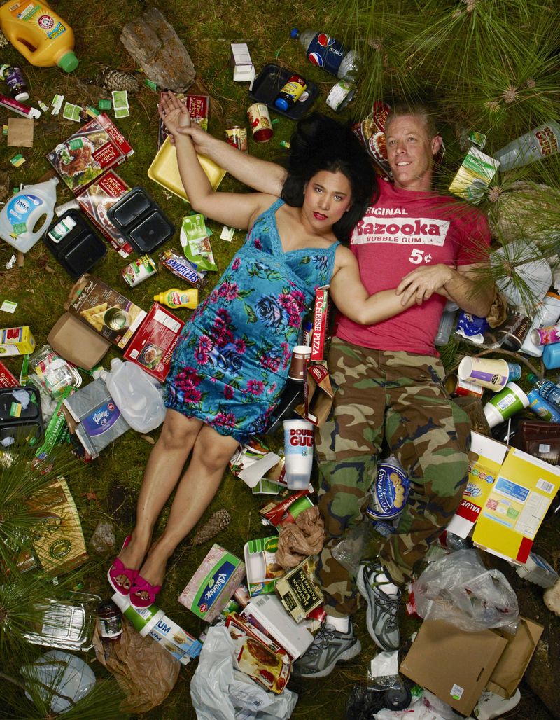 © Gregg Segal - Image from the 7 Days of Garbage photography project