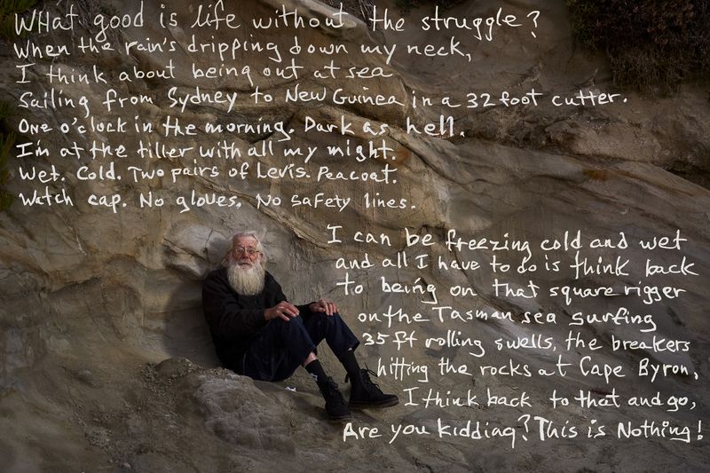 © Gregg Segal - Doug Dumaurier, Laguna Beach, 2025