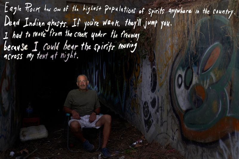 © Gregg Segal - Image from the On Being Homeless photography project