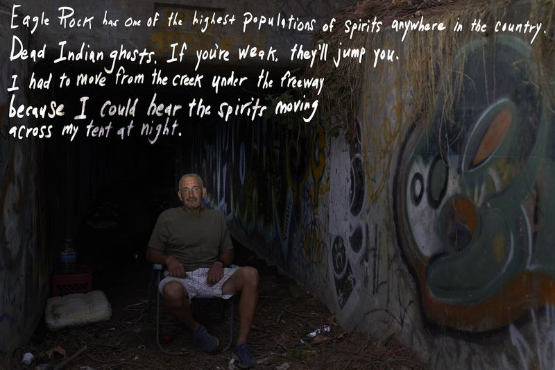 © Gregg Segal - Image from the On Being Homeless photography project