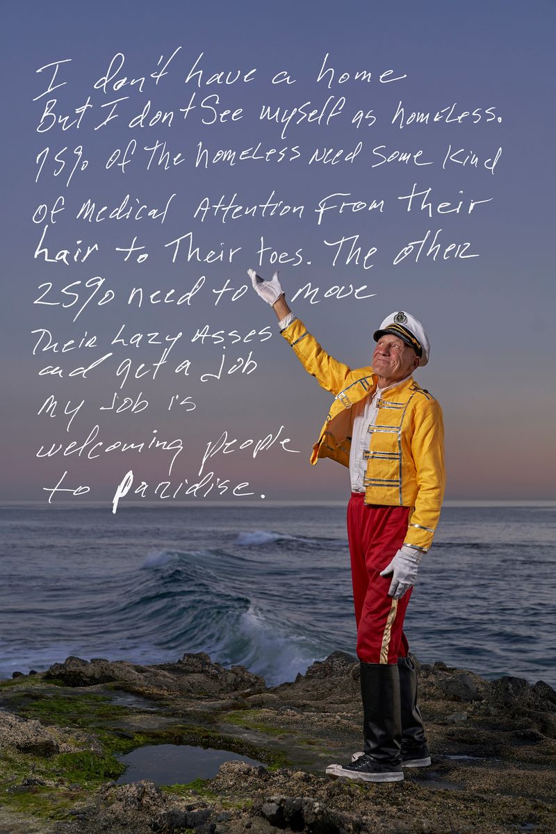 © Gregg Segal - Michael Minutoli, Laguna Beach, 2025