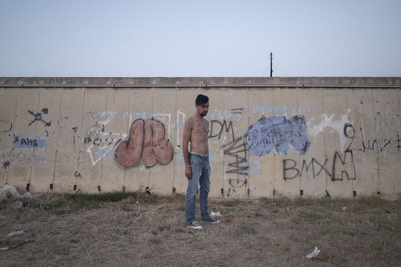 © dimitris rapakousis - Immigrant from Moldavia who has permanently relocated to Greece in search of a better future. Greece-Turkey border.