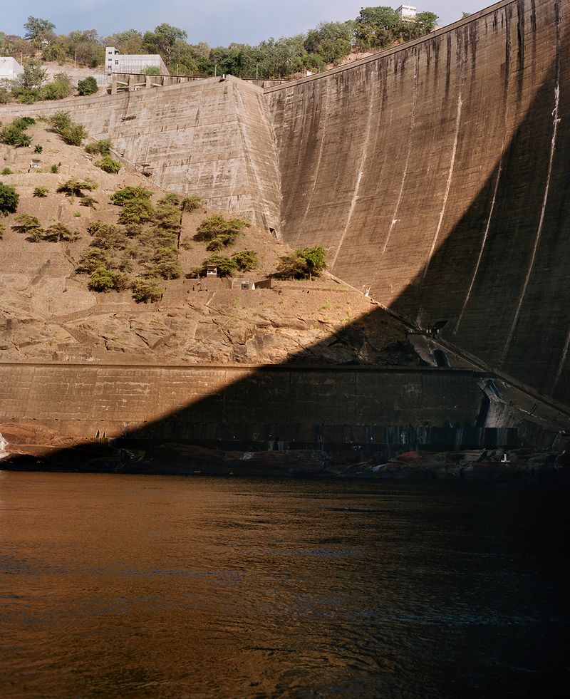 © Jono Terry - The view from below the Kariba dam wall, on the Zambian side looking towards Zimbabwe.