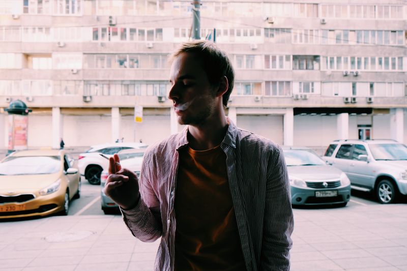 © Victoria Shabad - Image from the Smokers photography project
