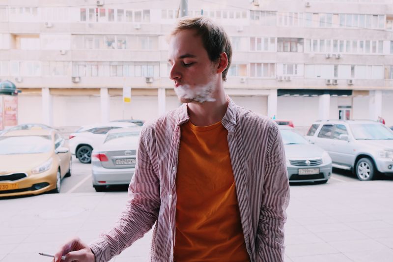 © Victoria Shabad - Image from the Smokers photography project