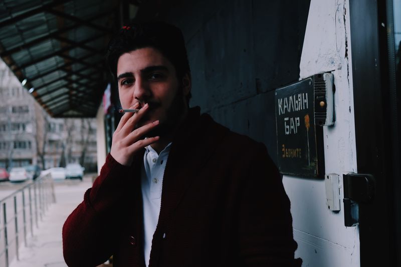 © Victoria Shabad - Image from the Smokers photography project