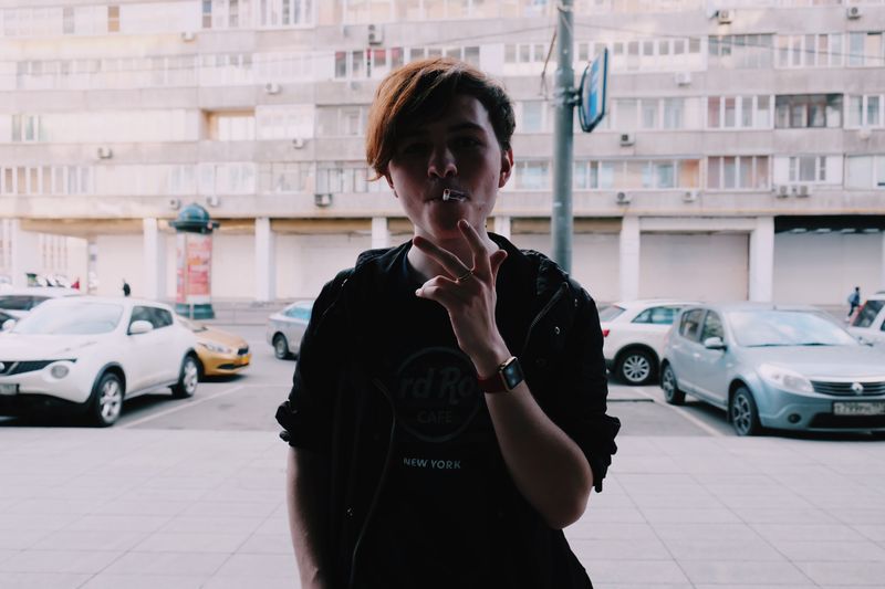 © Victoria Shabad - Image from the Smokers photography project