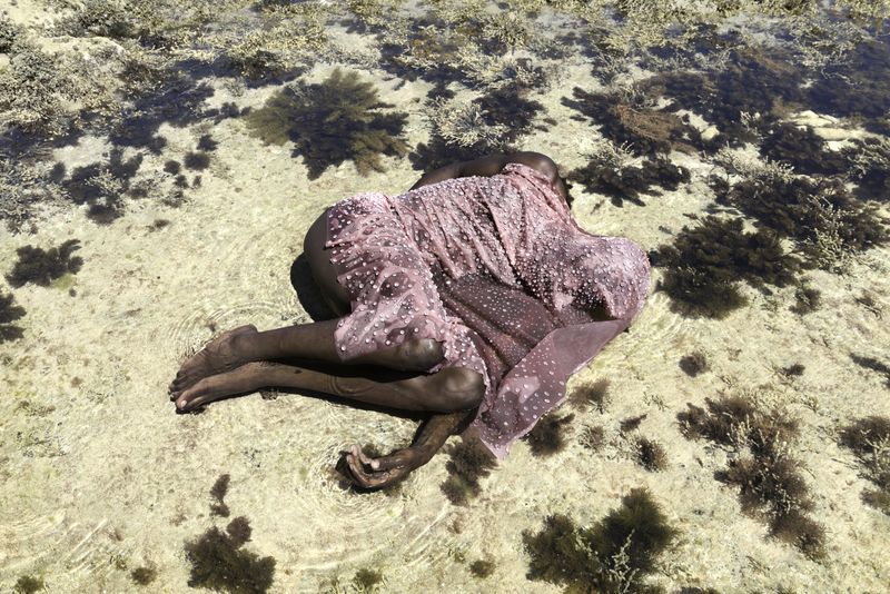 © Honey Long Prue Stent - Rhinestone Kelp