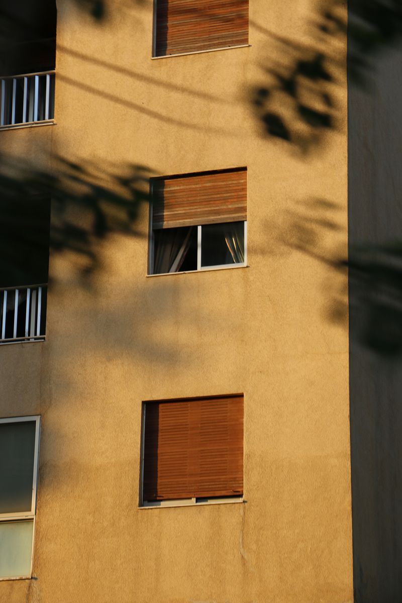 © Malak Wazne - Moving Shadows | I took this photo leaning outside of a car window while driving through Beirut during sunset.