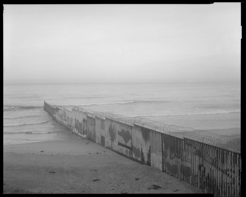 © Lisa Elmaleh - Border Wall, Tijuana, Mexico, looking towards California, United States