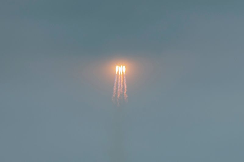 © Matjaz Tancic - Rocket launch in Hainan island, China.