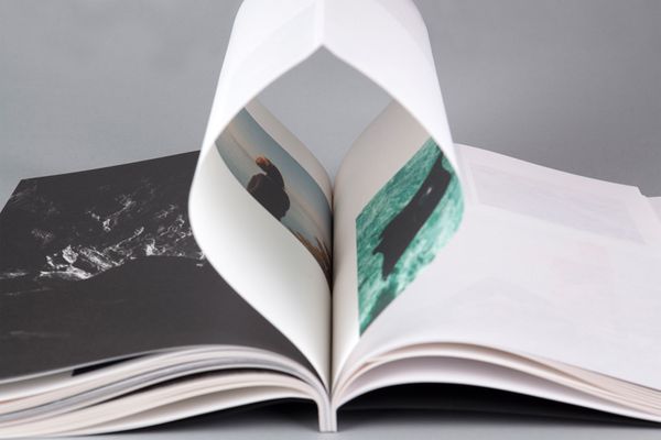 © Salva López, spread from the book, Illa