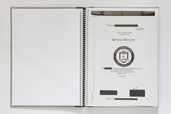 © Edmund Clark and Crofton Black – spread from the book, Negative Publicity: Artefacts of Extraordinary Rendition