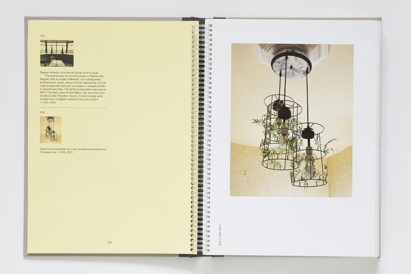 © Edmund Clark and Crofton Black – spread from the book, Negative Publicity: Artefacts of Extraordinary Rendition