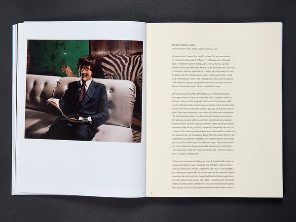 © Max Pinckers, spread from the book Margins of Excess