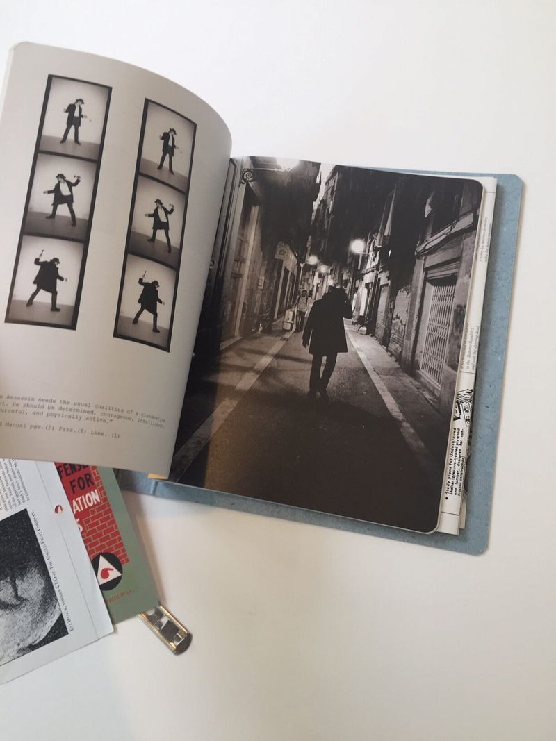 © George Selley, spread from the book A Study of Assassination