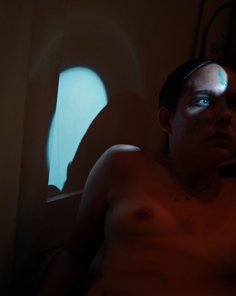 © J Houston - Image from the if I had hair, I'd want you to pull it photography project