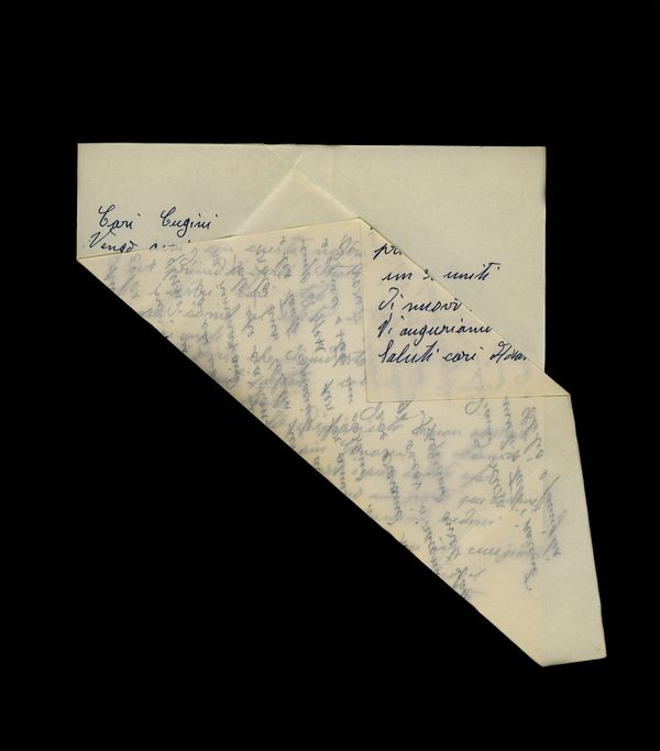© Amy Friend - Folded letters like maps of t he heart